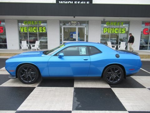 B5 Blue Pearl Dodge Challenger GT.  Click to enlarge.
