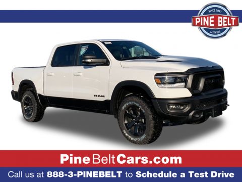 Bright White Ram 1500 Rebel Crew Cab 4x4.  Click to enlarge.