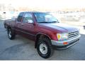 Front 3/4 View of 1996 Toyota T100 Truck SR5 Extended Cab 4x4 #7