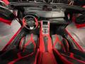  2013 Lamborghini Aventador Nero/Rosso Interior #4