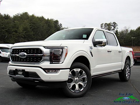 Star White Ford F150 Platinum SuperCrew 4x4.  Click to enlarge.