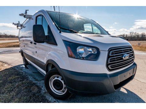 Oxford White Ford Transit Van 250 LR Long.  Click to enlarge.