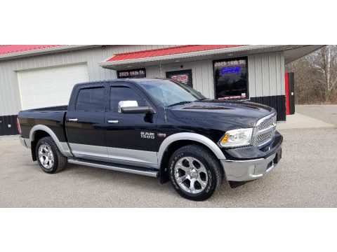 Black Ram 1500 Laramie Crew Cab 4x4.  Click to enlarge.