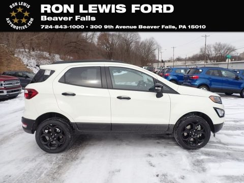 Diamond White Ford EcoSport SES.  Click to enlarge.