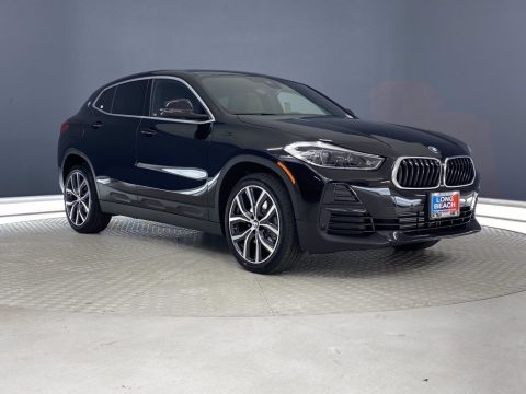 Jet Black BMW X2 sDrive28i.  Click to enlarge.