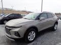 Front 3/4 View of 2021 Chevrolet Blazer LT AWD #1