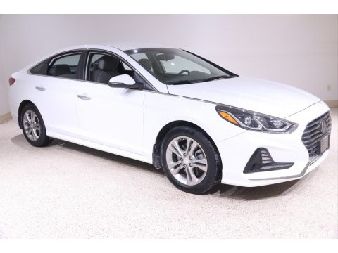 Quartz White Pearl Hyundai Sonata SEL.  Click to enlarge.