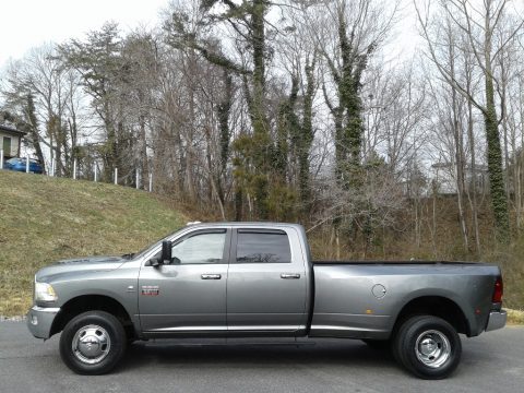 Mineral Gray Pearl Dodge Ram 3500 HD Big Horn Crew Cab 4x4.  Click to enlarge.
