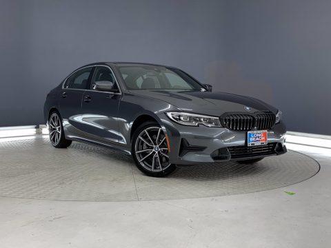 Mineral Gray Metallic BMW 3 Series 330i Sedan.  Click to enlarge.