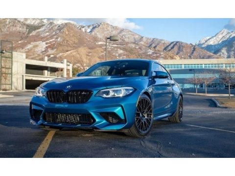 Long Beach Blue Metallic BMW M2 Competition Coupe.  Click to enlarge.