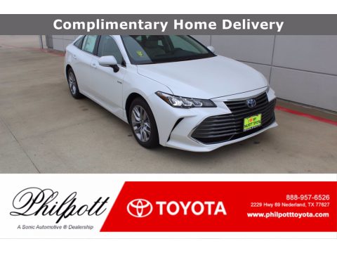Wind Chill Pearl Toyota Avalon Hybrid XLE.  Click to enlarge.