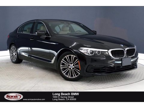 Black Sapphire Metallic BMW 5 Series 540i Sedan.  Click to enlarge.