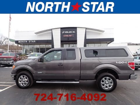 Sterling Grey Ford F150 XLT SuperCab 4x4.  Click to enlarge.