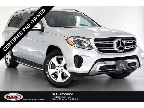 Iridium Silver Metallic Mercedes-Benz GLS 450 4Matic.  Click to enlarge.