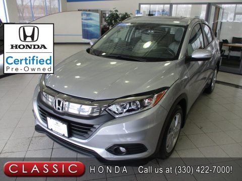 Lunar Silver Metallic Honda HR-V EX-L AWD.  Click to enlarge.