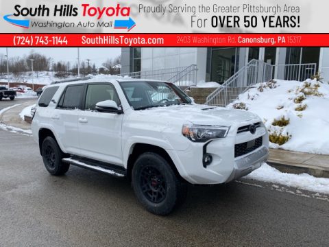 Super White Toyota 4Runner TRD Off Road Premium 4x4.  Click to enlarge.