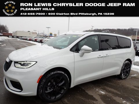 Bright White Chrysler Pacifica Touring AWD.  Click to enlarge.