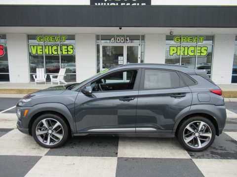 Thunder Gray Hyundai Kona Ultimate. Click to enlarge. Thunder Gray Hyundai Kona Ultimate. Click to enlarge.