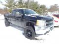 Front 3/4 View of 2011 Chevrolet Silverado 2500HD LTZ Extended Cab 4x4 #2