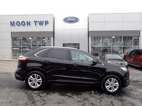 Agate Black Ford Edge SEL AWD.  Click to enlarge.