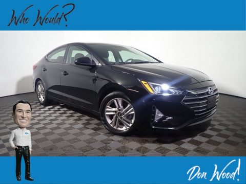 Phantom Black Hyundai Elantra SEL.  Click to enlarge.