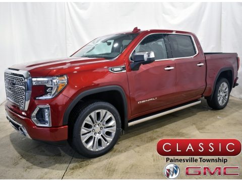 Cayenne Red Tintcoat GMC Sierra 1500 Denali Crew Cab 4WD.  Click to enlarge.