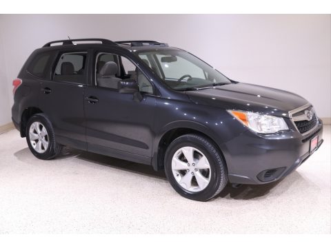 Dark Gray Metallic Subaru Forester 2.5i Premium.  Click to enlarge.