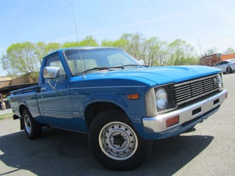 Medium Blue Toyota Pickup Deluxe.  Click to enlarge.