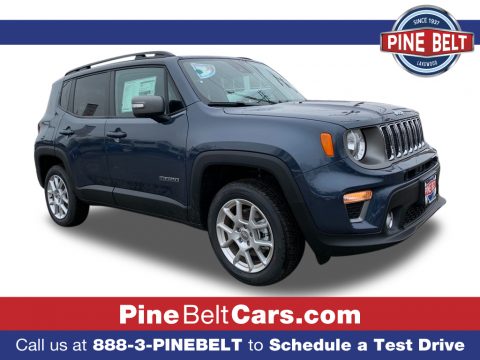 Slate Blue Pearl Jeep Renegade Limited 4x4.  Click to enlarge.