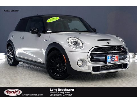 White Silver Metallic Mini Hardtop Cooper S 2 Door.  Click to enlarge.