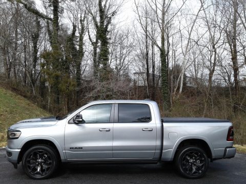 Billet Silver Metallic Ram 1500 Limited Crew Cab 4x4.  Click to enlarge.