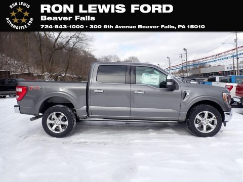 Carbonized Gray Ford F150 Lariat SuperCrew 4x4.  Click to enlarge.