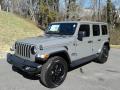 Front 3/4 View of 2021 Jeep Wrangler Unlimited Sahara Altitude 4x4 #2