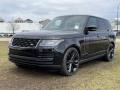 Front 3/4 View of 2021 Land Rover Range Rover SV Autobiography Dynamic Black #2