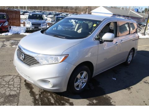 Brilliant Silver Nissan Quest SV.  Click to enlarge.