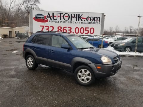 Nautical Blue Hyundai Tucson GLS V6 4WD.  Click to enlarge.