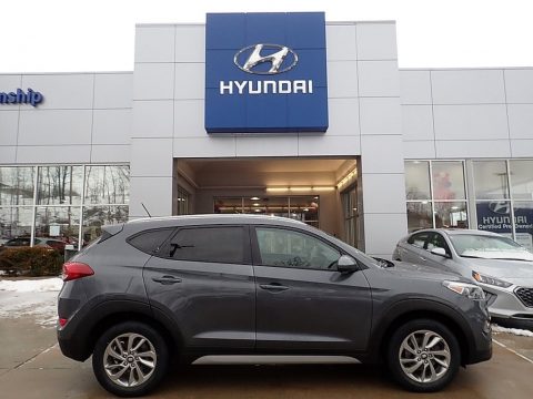 Coliseum Gray Hyundai Tucson SE AWD.  Click to enlarge.