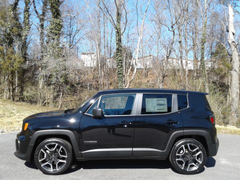 Black Jeep Renegade Jeepster.  Click to enlarge.