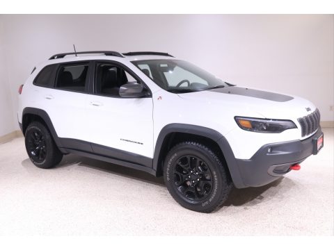 Bright White Jeep Cherokee Trailhawk Elite 4x4. Click to enlarge. Bright White Jeep Cherokee Trailhawk Elite 4x4. Click to enlarge.