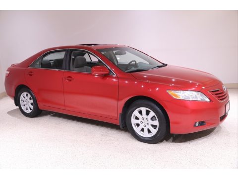 Barcelona Red Metallic Toyota Camry XLE.  Click to enlarge.