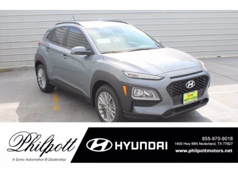 Sonic Silver Hyundai Kona SEL.  Click to enlarge.