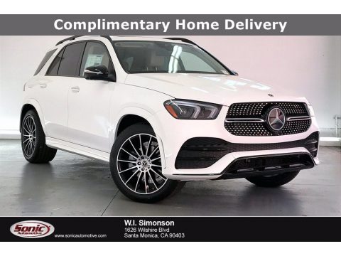 Polar White Mercedes-Benz GLE 350 4Matic.  Click to enlarge.