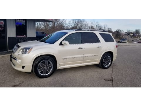 White Diamond Tricoat GMC Acadia Denali AWD.  Click to enlarge.