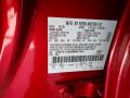 Ford Color Code D4 Rapid Red Metallic #13