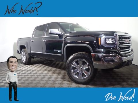 Onyx Black GMC Sierra 1500 SLT Crew Cab 4WD. Click to enlarge. Onyx Black GMC Sierra 1500 SLT Crew Cab 4WD. Click to enlarge.