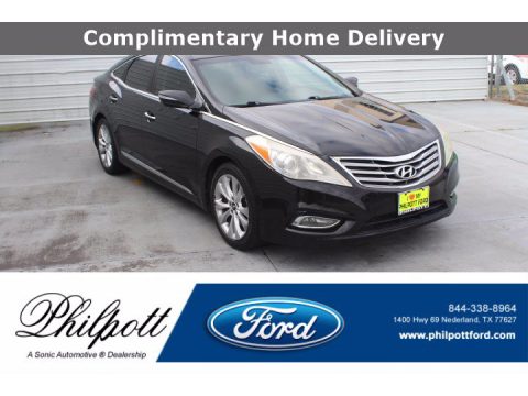Black Onyx Pearl Hyundai Azera .  Click to enlarge.