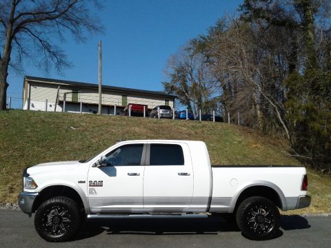 Bright White Ram 2500 Laramie Mega Cab 4x4.  Click to enlarge.