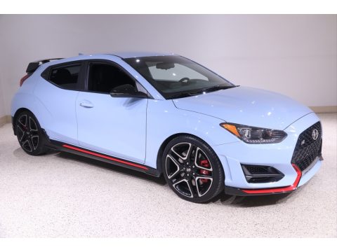 Performance Blue Hyundai Veloster N.  Click to enlarge.