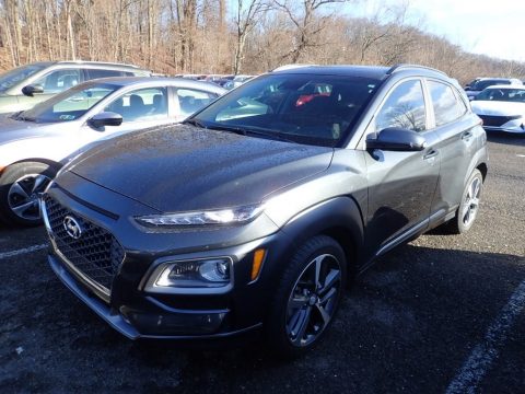 Thunder Gray Hyundai Kona Ultimate.  Click to enlarge.