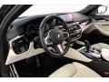  2019 BMW 5 Series Ivory White Interior #14